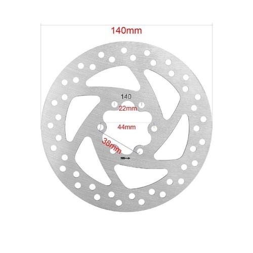 140mm alloy disc - alloy, brake